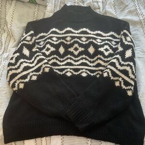 Black American Eagle Sweater